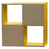 Klingler 4-Cube Children's Bookcase, Kids Toy Storage Shelf Organizer