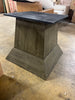 Elements International Collins Dining Table in Weathered Gray - TABLE BASE ONLY