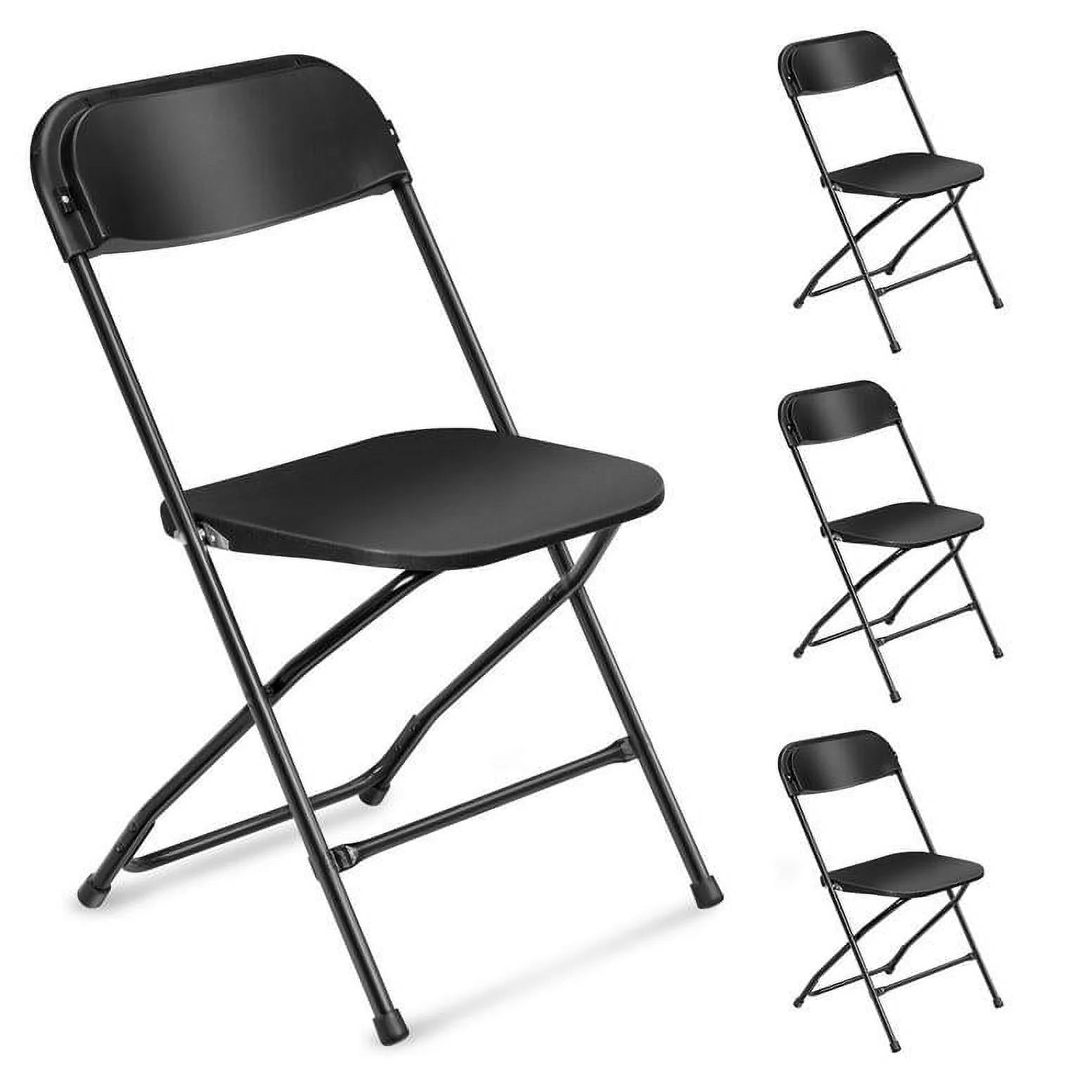 4 Pack Indoor Outdoor Events Seats Black