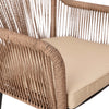 Kyla Outdoor Stacking Dining Armchair with Cushion (Set of 2)