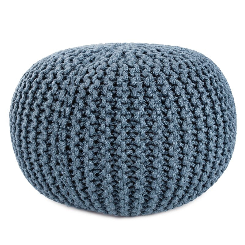 Blue Kylie Outdoor Ottoman