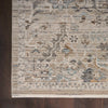 Botanical Design and Abrash Ivory and Taupe Boho Rug 2'6