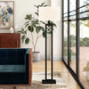 Larde Matte Black Floor Lamp