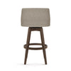 Beige / Brown Laurene Swivel Counter Stool