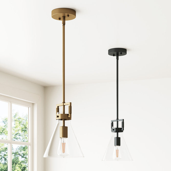 Black Lauro 1 - Light Single Pendant