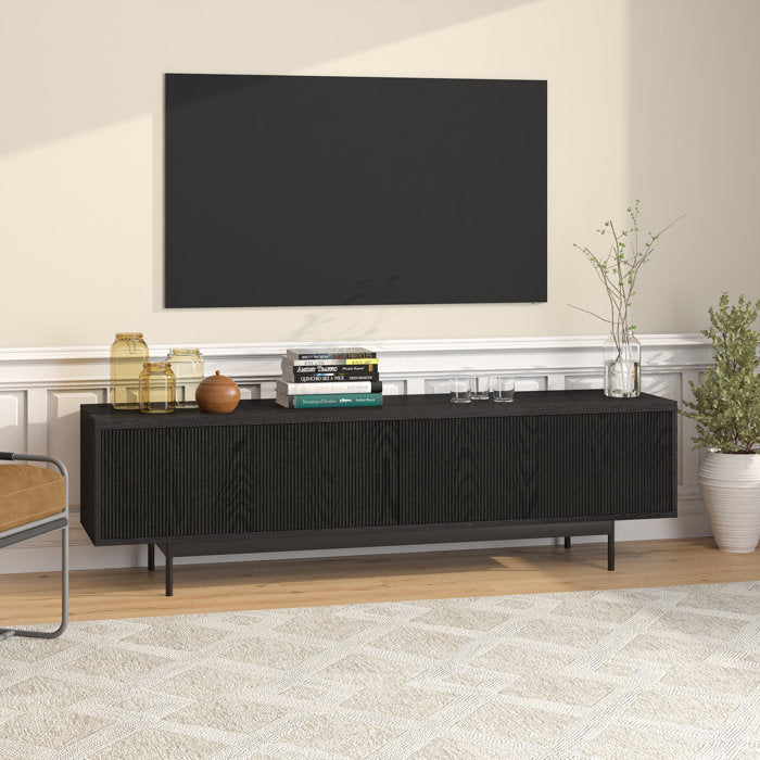 Black Grain Laxmi Media Console