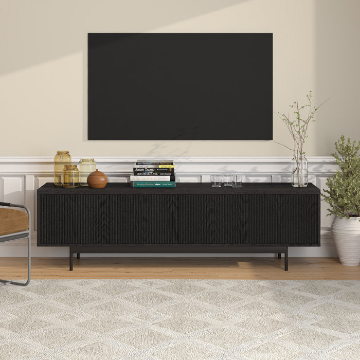 Black Grain Laxmi Media Console