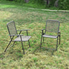 Laytyn Outdoor Folding Dining Armchair 1-Piece