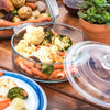 Baker's Basics 6-Piece Glass Casserole Baking Dish Set with Glass Covers