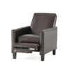 Faux Leather Recliner