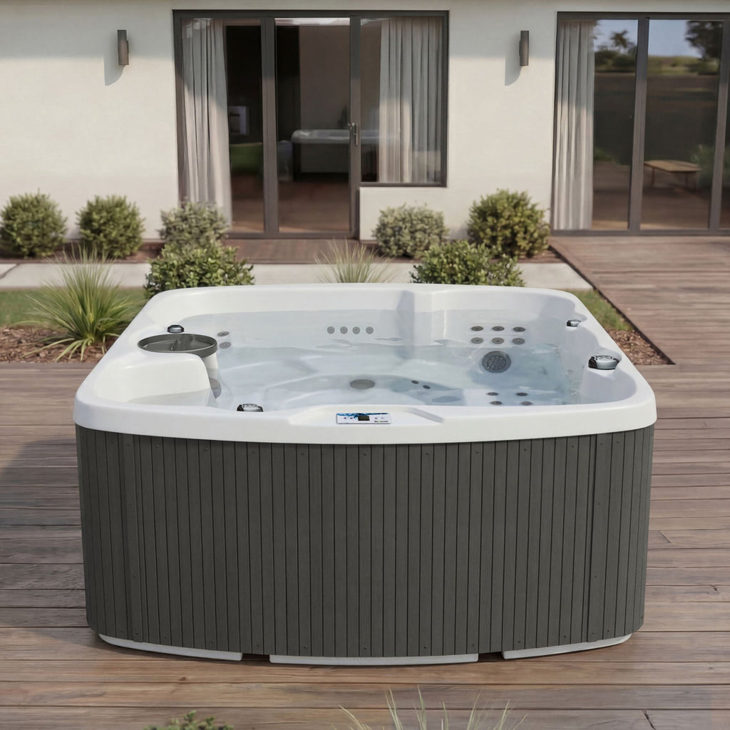 Leganza Rectangle Hot Tub with Ozonator – Salvage & Co Indy