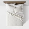 Space Dyed Cotton Linen Comforter & Sham Set- King