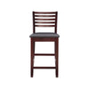 Piedmont Espresso Ladder Back Counter Stool