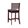 Piedmont Espresso Ladder Back Counter Stool