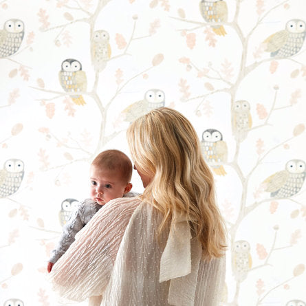 Little Owls Wallpaper