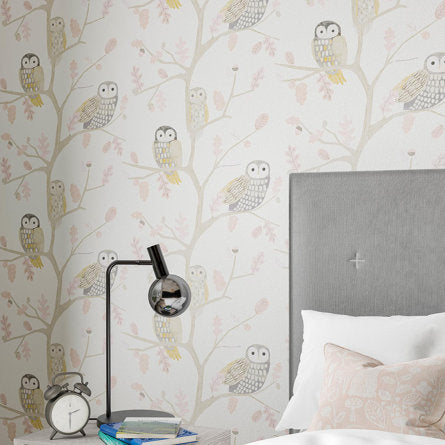 Little Owls Wallpaper
