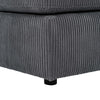 Loette 2 Piece Corduroy Sectional 2 Chaises SHOWROOM ONLY ITEM