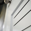 Louvered Wood Primed Shaker Standard Door