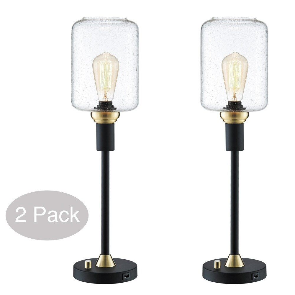Bohman Two-tone Table Lamp Set of 2