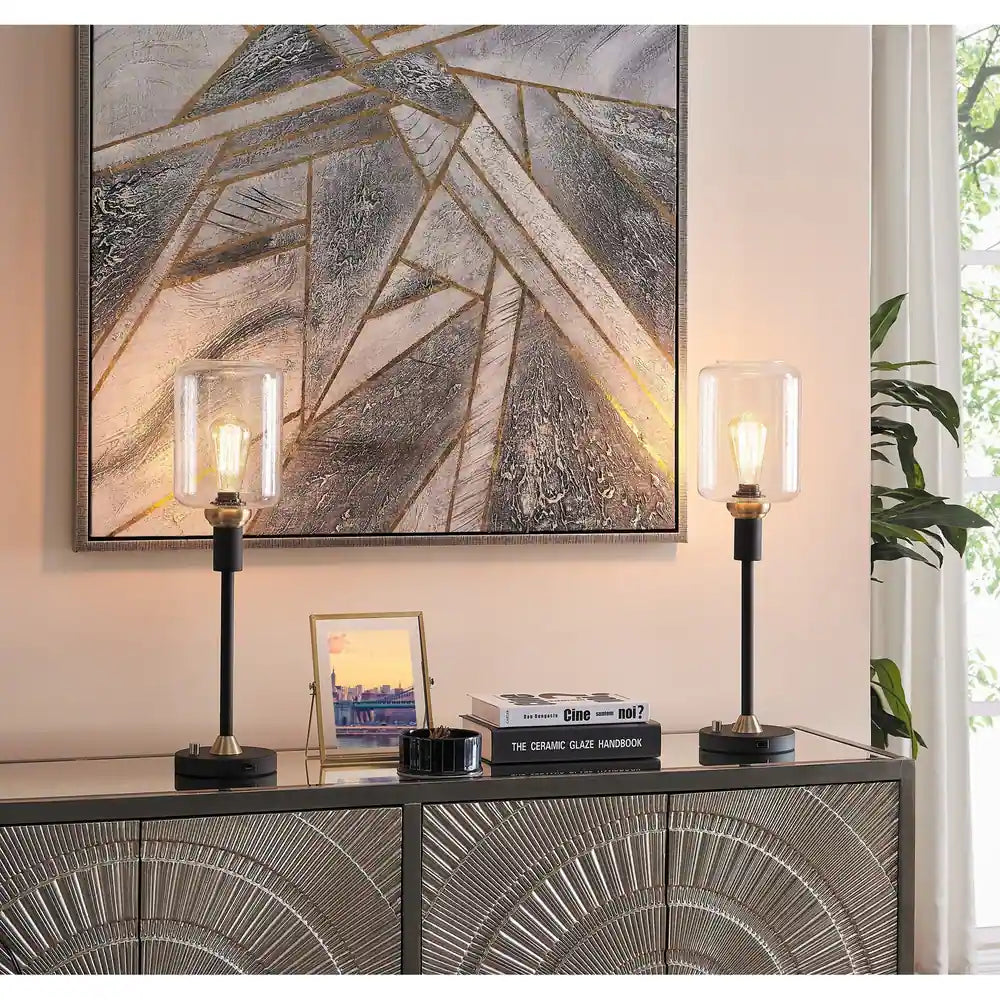 Bohman Two-tone Table Lamp Set of 2