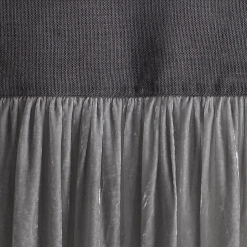 Luscious Silk Semi Sheer Curtain Single Panel