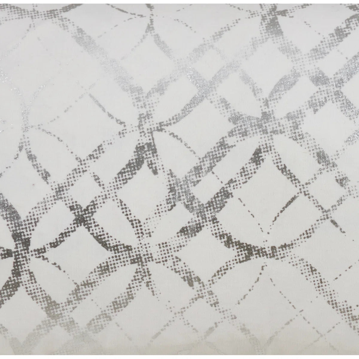 Lustrous Pillow Collection Geometric Cotton Pillow Cover