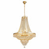 9 Light Crystal Chandelier Empire Style with Adjustable Chain