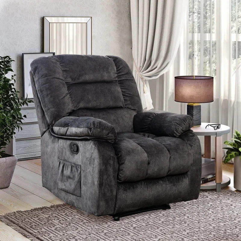Lyquinn Manual Recliner with Massage and Heating