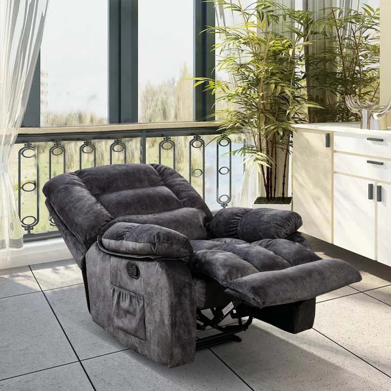 Lyquinn Manual Recliner with Massage and Heating