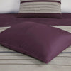 Madison Park Teagan 7 Piece Comforter Set - Purple - Queen