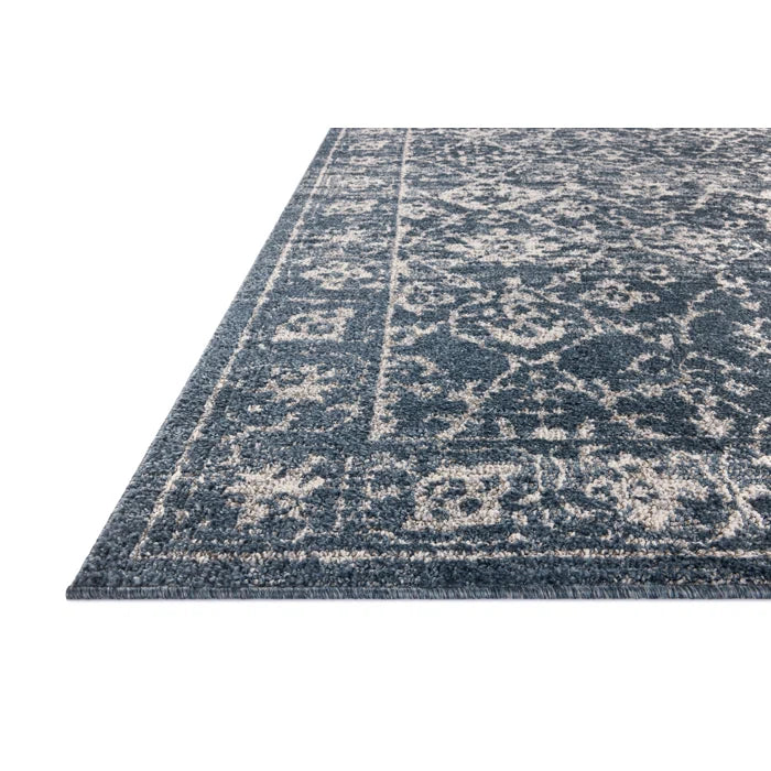 Loloi Gigi Navy / Stone Area Rug, 9'2"x13'