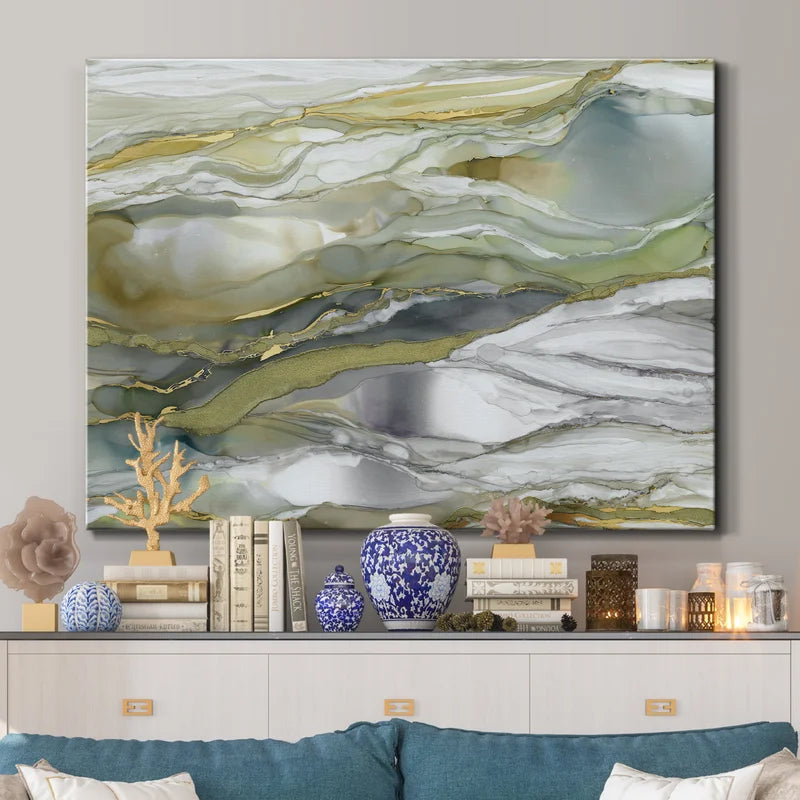 " Marbled Glass I "