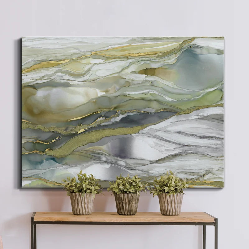 " Marbled Glass I "