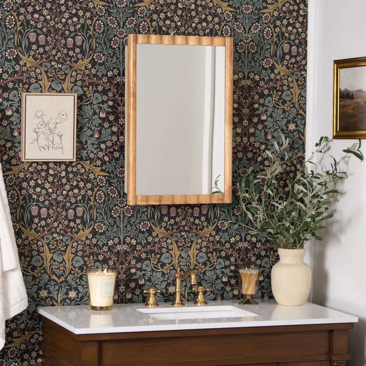 Marlowe Medicine Cabinet, Recess and Surface Mount