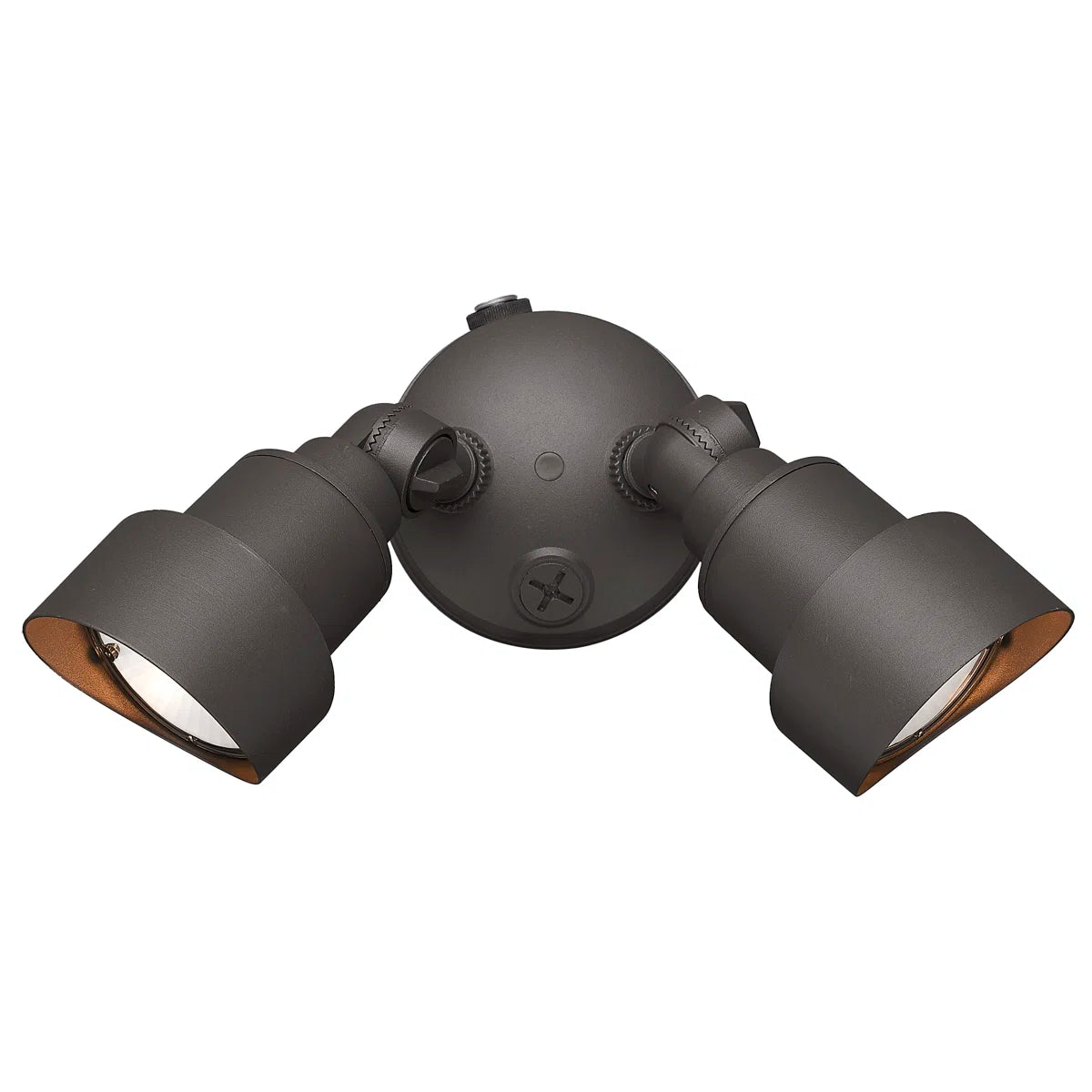 Mckean 2 - Head LED Hardwired Dusk to Dawn Outdoor Security Spotlight