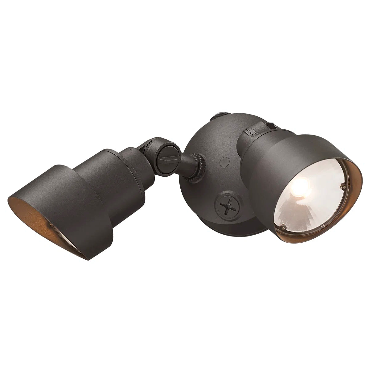 Mckean 2 - Head LED Hardwired Dusk to Dawn Outdoor Security Spotlight