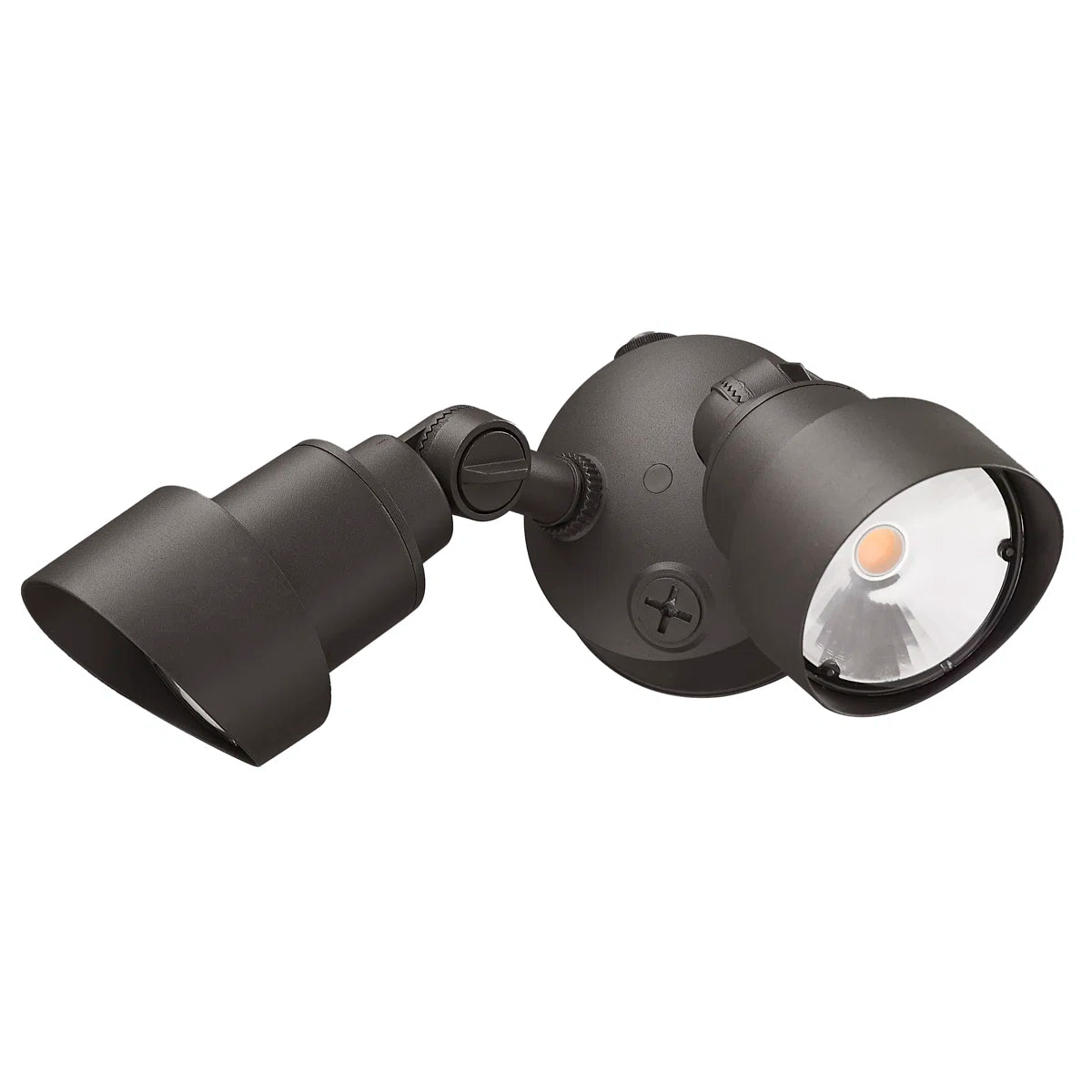 Mckean 2 - Head LED Hardwired Dusk to Dawn Outdoor Security Spotlight