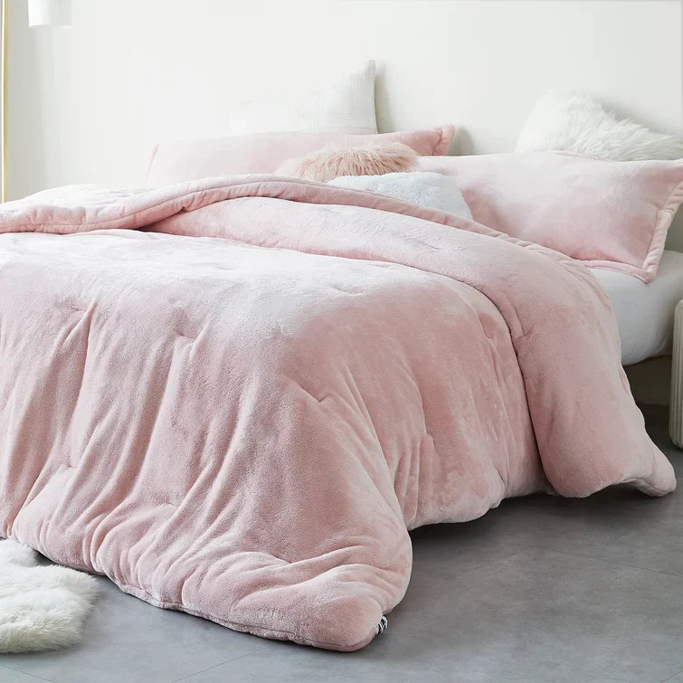 Me Sooo Comfy Coma Inducer Fleece Oversized Comforter Set, Twin XL
