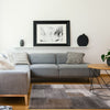 Menoher Performance Gray/Brown Rug, Rectangle 6'7'' x 9'6''