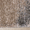 Menoher Performance Gray/Brown Rug, Rectangle 6'7'' x 9'6''