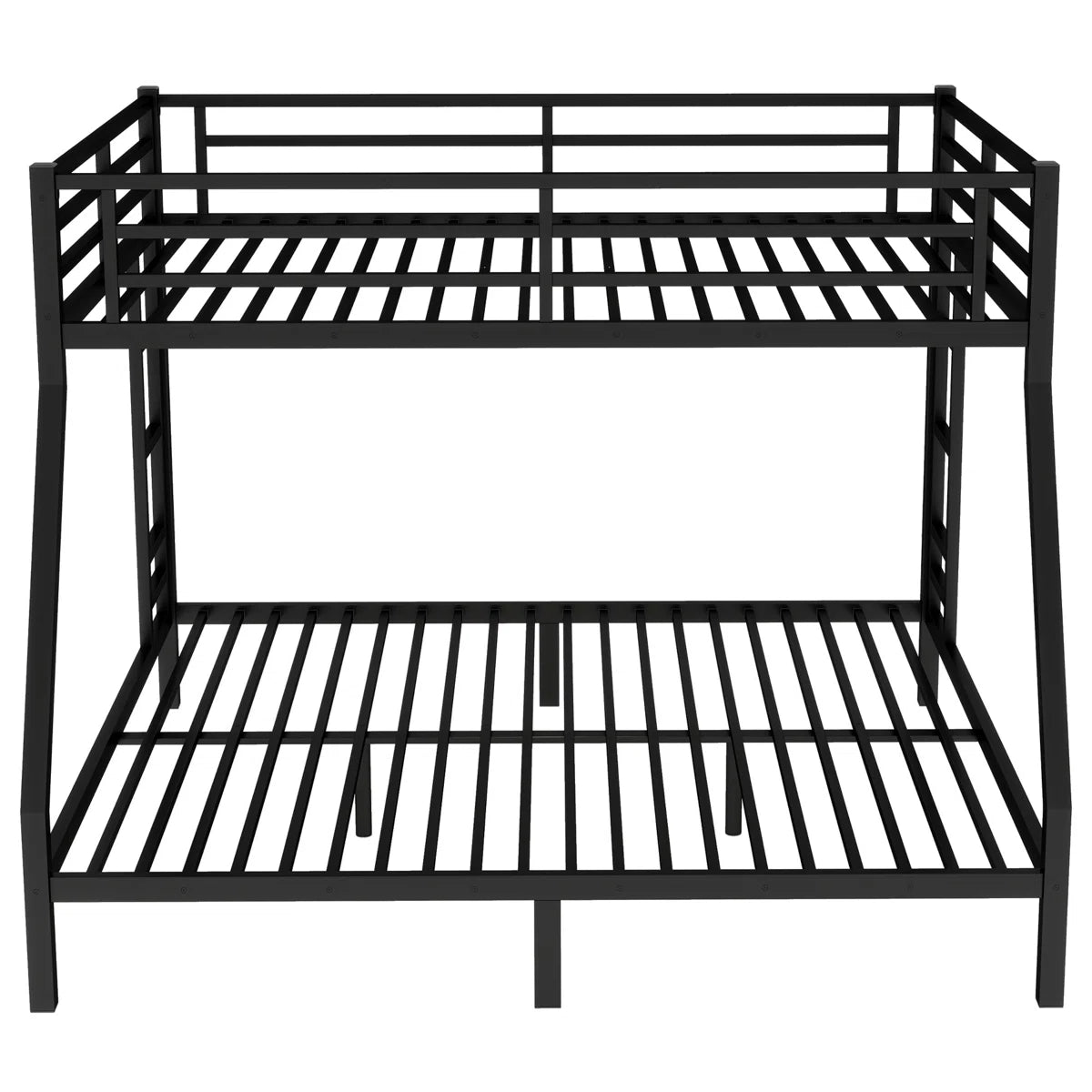 Metal Bunk Bed - Heavy Duty Frame - Queen Over king - 2 BOXES