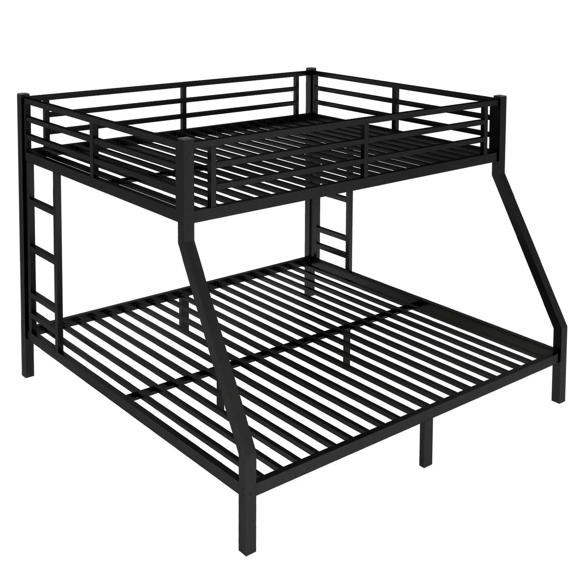 Metal Bunk Bed - Heavy Duty Frame - Queen Over king - 2 BOXES