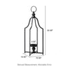 Metal Tabletop Lantern