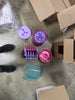 Pink Block Scooping Wagon Building Toy (21 Pieces)