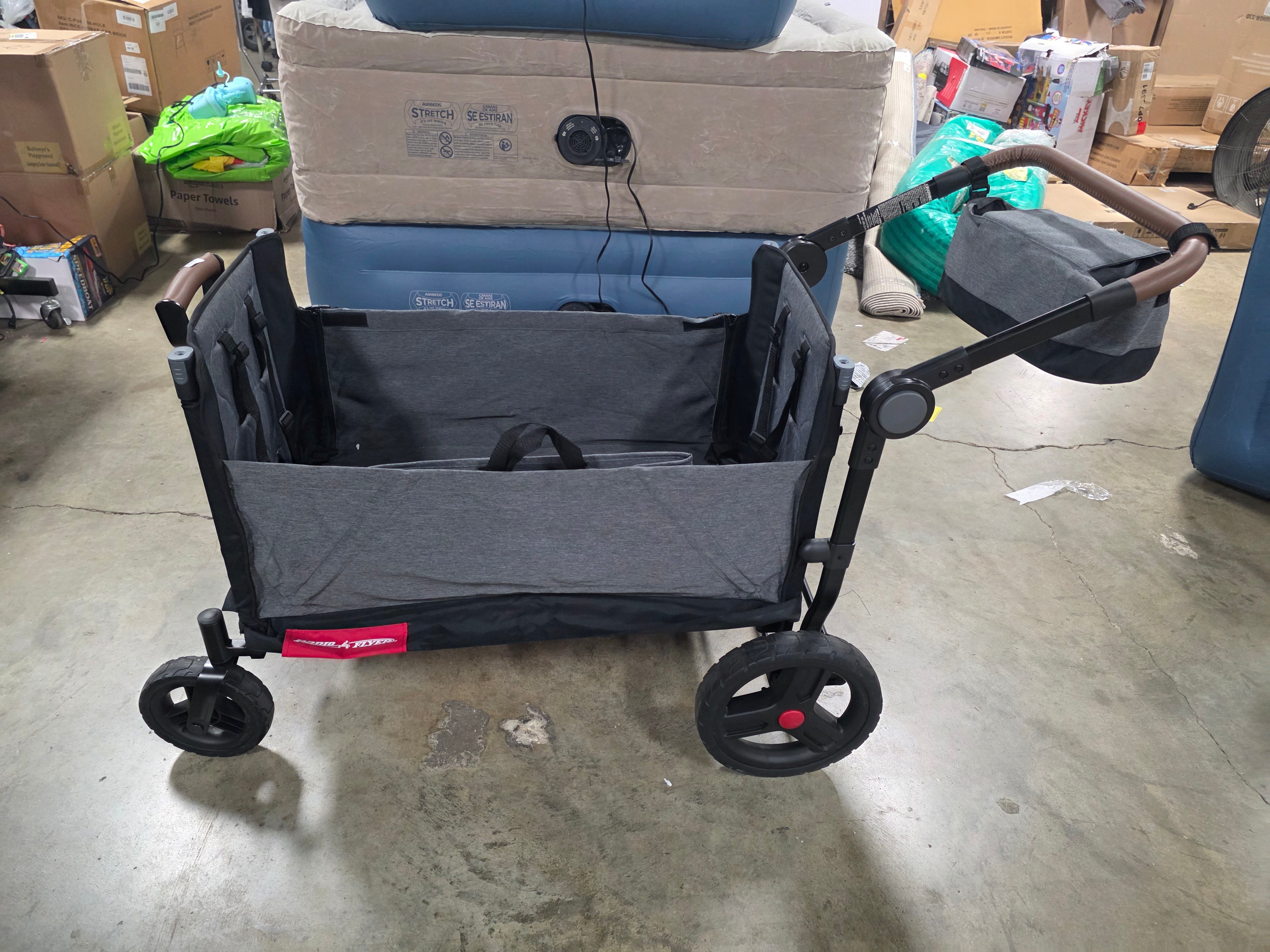 Atlas Stroll N Wagon, Folding Wagon - Gray