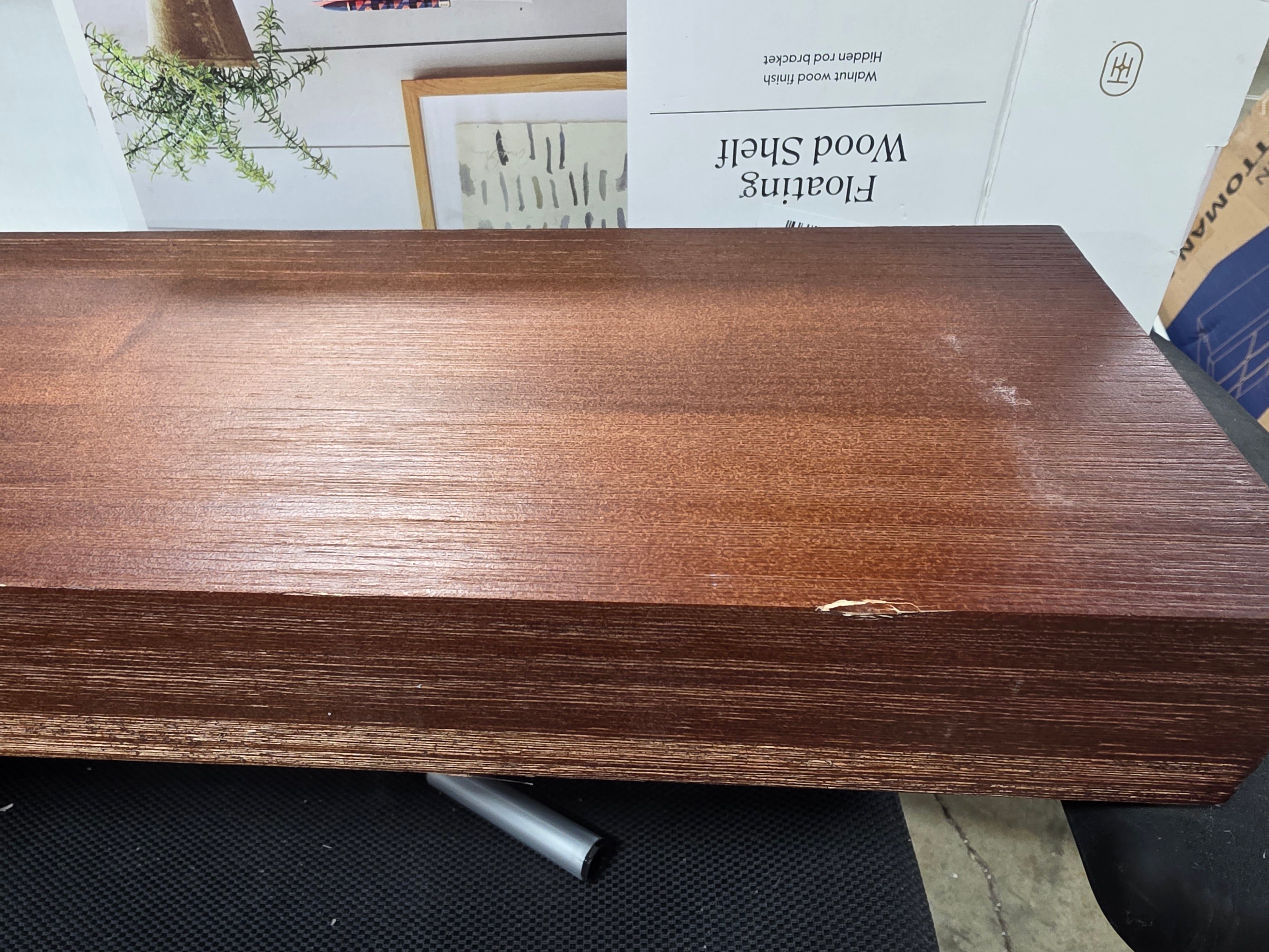 Floating Wood Shelf