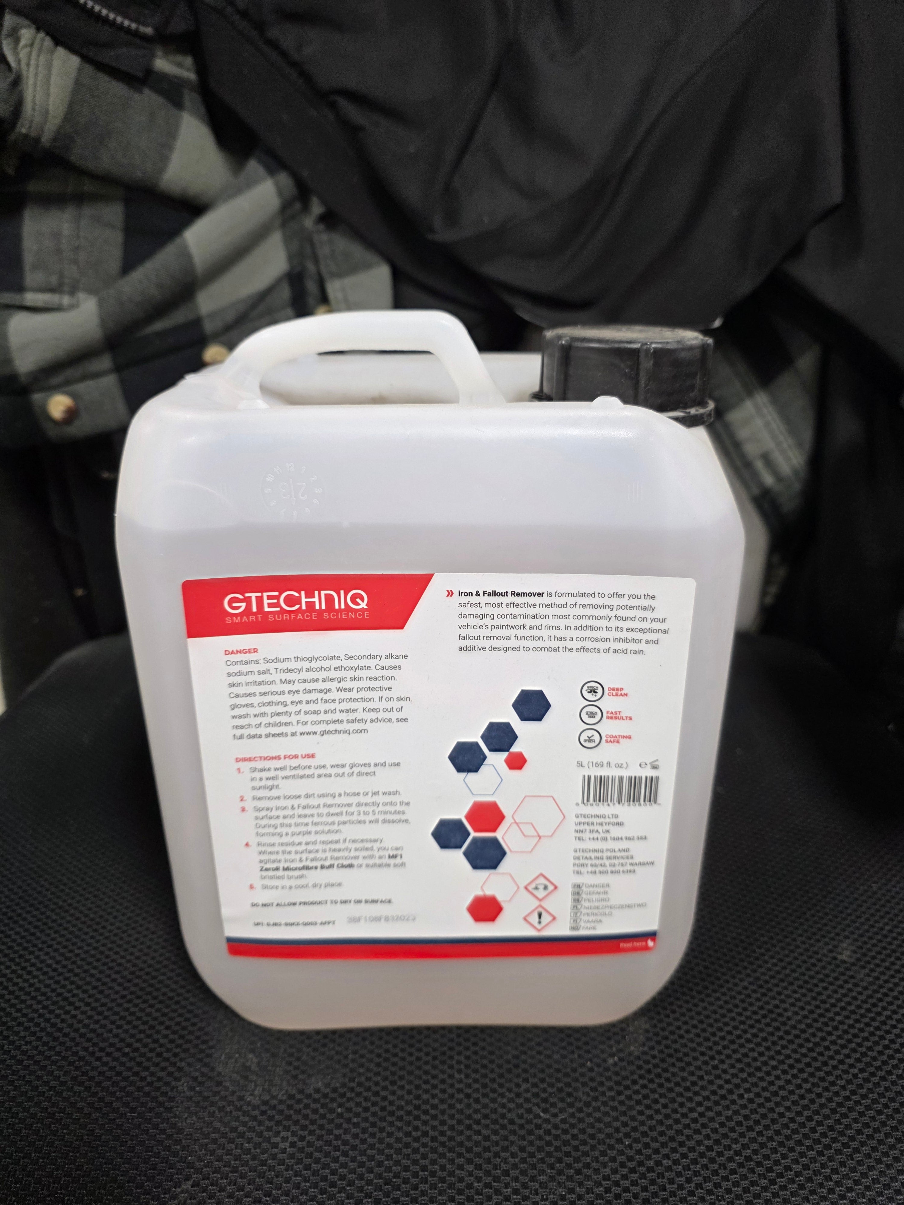 W6 Iron and Fallout Remover 5 Liter | Decon Spray