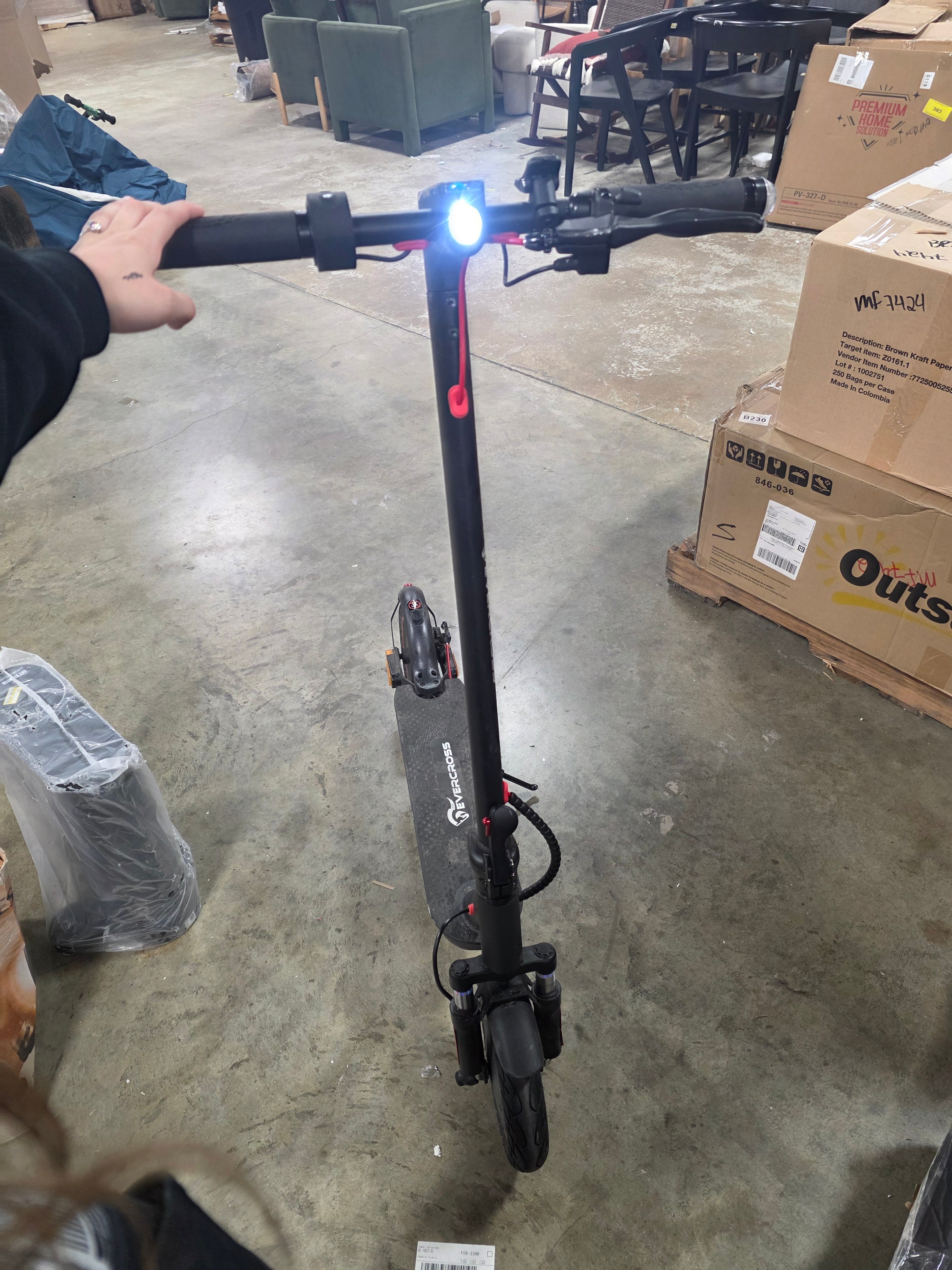 PRO Electric Scooter For Adults, Honeycomb Tires & Motor