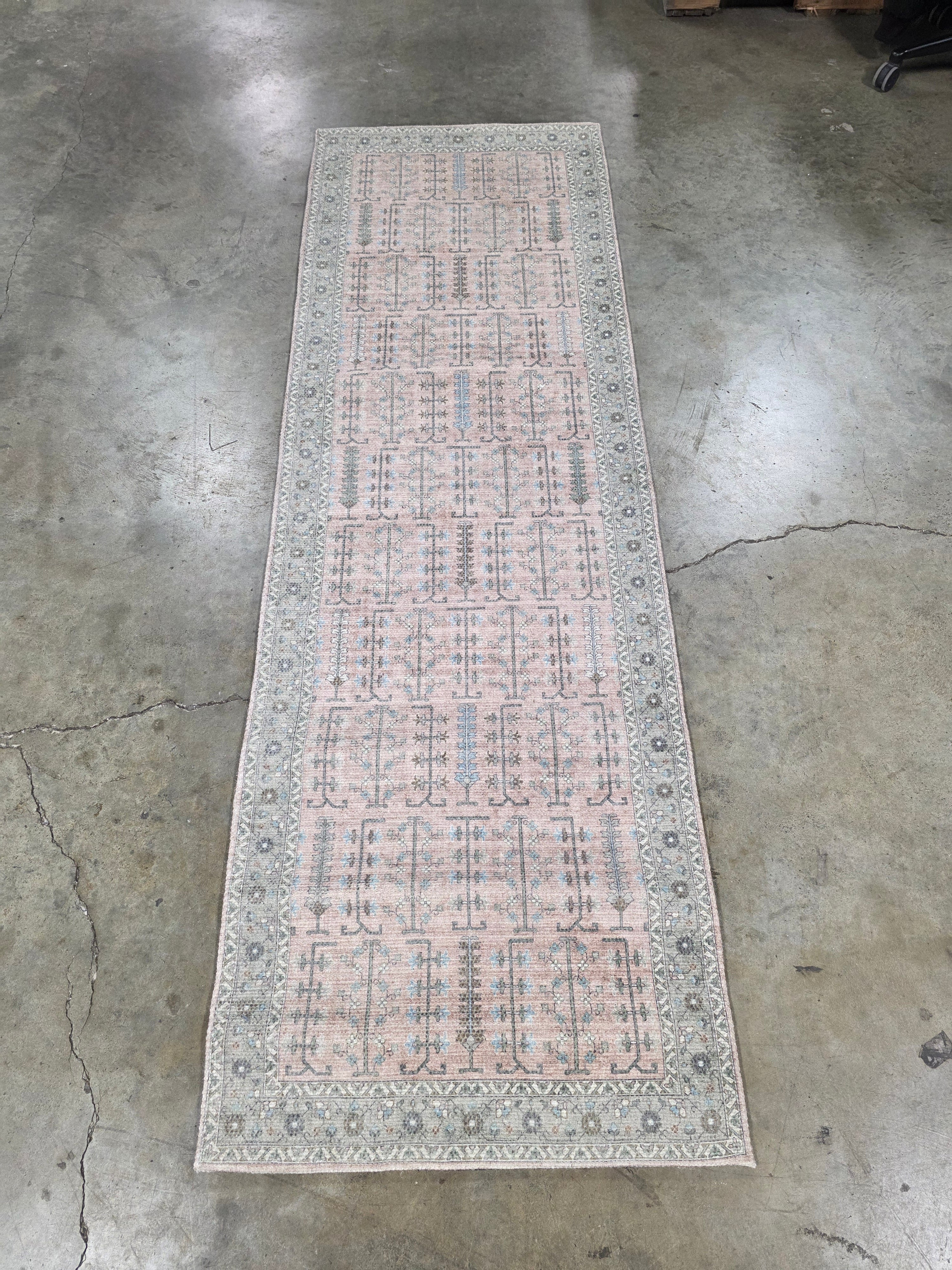 Mythic Wool and Cotton Area Rug 2'6" x 8'