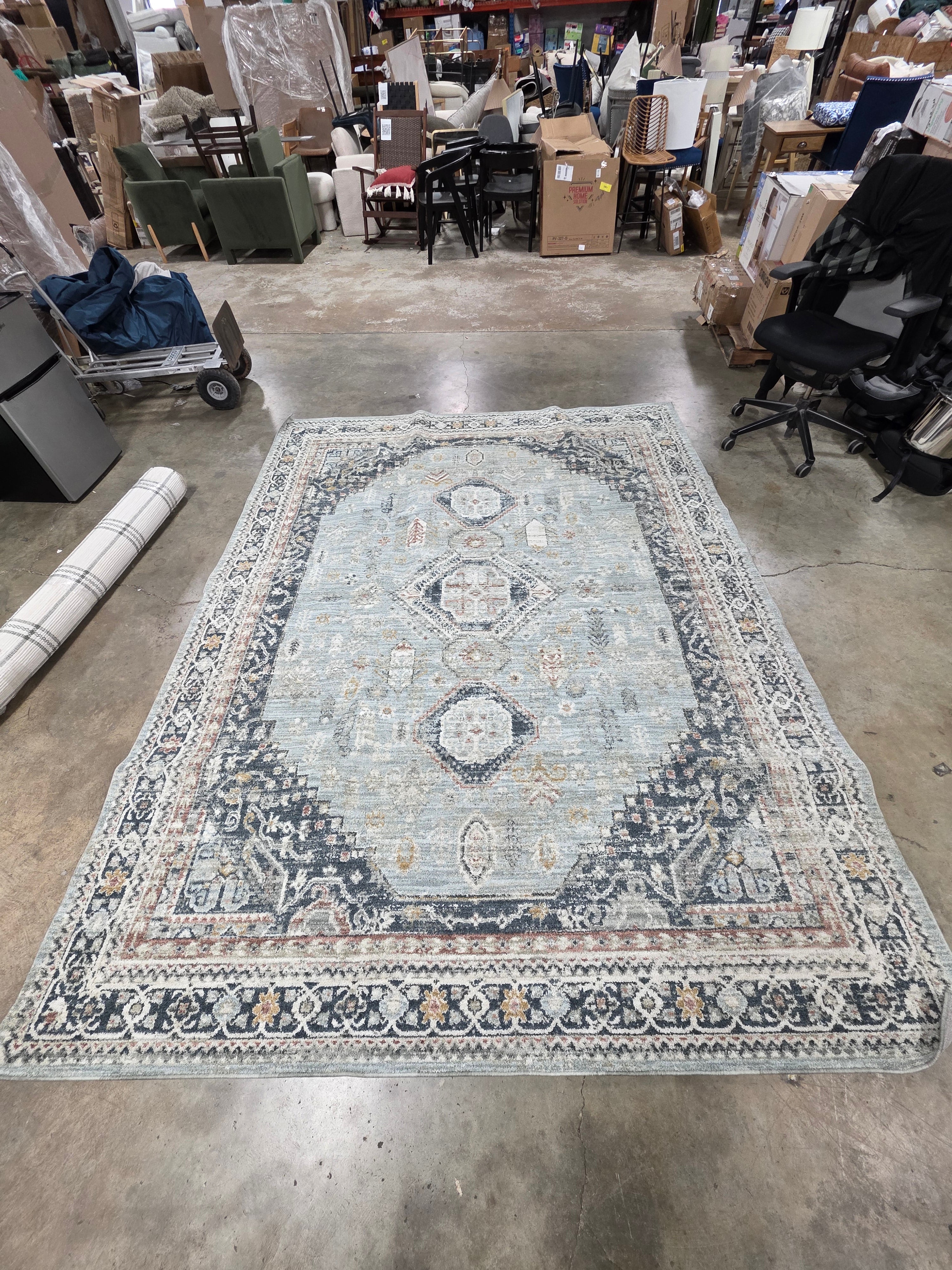 Beckham Machine Woven Rug  7'10" x 10'2" SHOWROOM ITEM